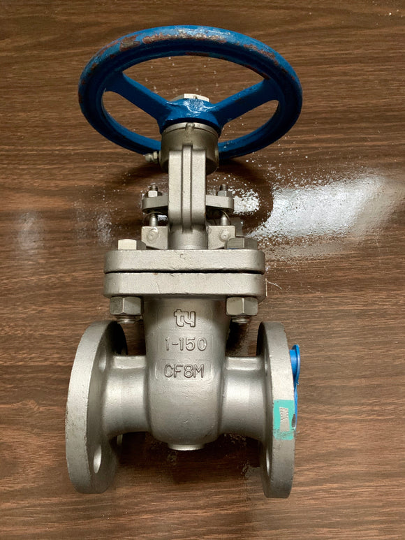 1 inch class 150 gate valve